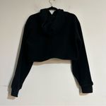 Madhappy  Original Cropped Universal Logo Hoodie in Black Size Medium Photo 5