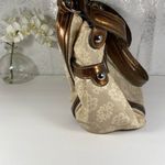 Kathy Van Zeeland Kathy Van Zealand Brown & Cream Satchel Bag Photo 5