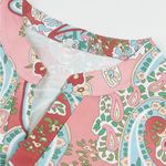 Amazon Women's Floral Paisley Mini Dress - Red and Pink - NWOT Photo 4