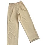 Motel Rocks NWT Motel Sakila Trouser Pleated Pants In Buttercream Yellow | Medium Photo 1