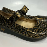 Alegria Paloma poker face mary Jane comfort Shoes gold black size 37 Photo 0