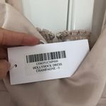 Reformation Hollyhock Champagne Satin Gown Photo 8