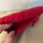 Vera Bradley Red Quilted Snap Wallet Wristlet Card Holder Coin Purse Photo 2