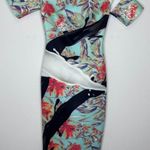 Clover Canyon Spilled Milk Off the Shoulder Bodycon Dress in Multi Size XS NWT Photo 1