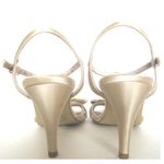 Steve Madden  'Gramicy' Champagne Satin Heels 9.5M Photo 6