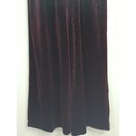 Anthropologie Greylin  Luna Velvet Wide Leg Jumpsuit  Red Holiday Women's Small‎ Photo 3