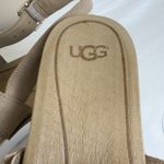 UGG  Braelynn Metallic Gold Leather Straps Platform Sandal Womens Size 10 Photo 8