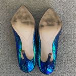 Dune London  Blue/Green Metallic Pumps Size 38 Photo 3