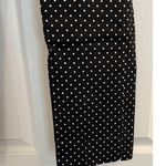 Lauren Ralph Lauren Dress Pants Women's Sz 10 Black Polka Dot Preppy Career EUC Photo 2