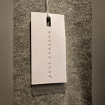 Endless Rose  Gray Crew Neck Sweater with Cut Out Sleeves NWT Photo 3