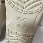 Crocs Sandals Unisex 8M 10W Bone Classic Double Strap Slide Light Comfort Clog Photo 5