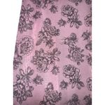 Donna Loren Babydoll Floral Slip Dress Sheer Womens Medium Y2K Floral Roses Lace Pink Photo 2