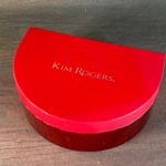 kim rogers 0022 NWT Y2K Glass Pearl Jewelry Set in Silvery Gray w/Gift Box Photo 3