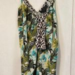 Kendall + Kylie women's size S small lightweight floral animal print jumpsuit Photo 0