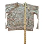 Veronica Beard Adelaide Crew Neck Full Sleeve Sweater S Merino wool/ Alpaca Gray Photo 3