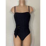 Seafolly New.  DD-cup black swimsuit. Retails $168 US size 6/DD Photo 2
