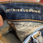 American Eagle Hi Rise Jegging Size 2 Short Distressed Next Level Stretch Photo 5