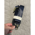 LOVEVOOK Laptop Bag Womens Navy Blue Quilted Detachable Strap Accessory Case NEW Gold Photo 14