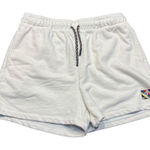 Peloton  Womens‎ Large SU121 Sweat Short Cream Pockets Active Loungewear Photo 0