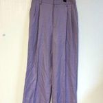 Vintage Pleated Trousers – Lavender 95% Silk 5% Wool | 26” Waist Green Photo 0