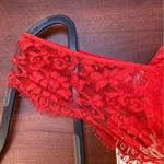 Amanda Uprichard Red Lace Sleeveless Dress Silk Size Small Photo 3