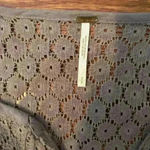 Free People  Moon River Boho Lace Panels Peasant Top Balloon Sleeve Size Small Photo 5