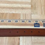 Jones New York Vintage Brown Natural Full Grain Bridle Leather Women’s Belt M Photo 5