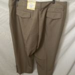 Dress Barn : Tan Khaki Cropped Pants- with buttons on side of pants- slim leg- 16 Photo 8