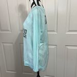 PINK - Victoria's Secret PINK Light Blue Long Sleeve 'Let's Go Bengals!' Top Photo 1