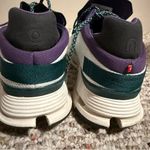On Cloud Running Cloudnova White Violet Green Sneaker Photo 6