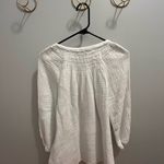 Michael Stars  smocked peasant white top Photo 4