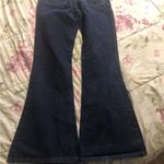 DKNY  Trademark  Women's Flare denim jeans Y2K wide leg  Boho Size 9L Photo 7