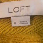 Loft Striped Short Cap Sleeve Sweater Vest Size M V~Neck Bold Colorful Soft Cozy Photo 4