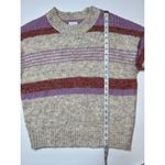 Heartloom  Oatmeal Heather/Lilac/Rust Laylana Crew Neck Pullover Sweater … Photo 4