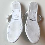 Steve Madden Steer Studded Jelly Sandals White Size 8 Vacation Pool Beach Cruise Photo 5