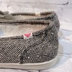 Roxy Women's "Minnow III Wool" Slip On Sneaker Brown/White w Rhinestones-8.5 Photo 4