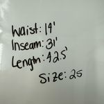 Madewell Women's Low-Slung Baggy Utility Pants Size 25 Photo 8