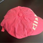 PINK - Victoria's Secret PINK Victoria’s Secret graphic signature trucker hat, adjustable,bubble gum pink Photo 3