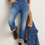 Anthropologie PILCRO High Rise Slim Boyfriend Jeans Utility Pocket Medium Wash Women’s Size 25 Photo 0