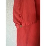 J. JILL Red Cotton Tunic Top Casual Everyday Size L‎ Size L Photo 4
