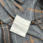 SheIn Plaid Flannel Shirt M 22.75” p2p Gray Multi EUC Photo 7
