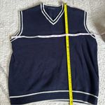 Brandy Melville  Dark Blue V-Neck Sweater Vest Photo 2