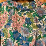 J.Crew Cotton Tie-Front Gathered Sleeves Ruffle Top in Fairy Floral Size XS Photo 8