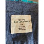 Natural Reflections Cabincore M Plaid Button Down Shirt Womens Cotton Gorpcore  Photo 10