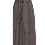 1. State  Womens B/W Strapless Plaid Wide Leg Jumpsuit Size 8 Photo 0
