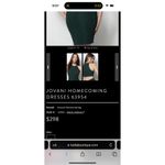 Jovani NWT NAVY BLUE Fitted Sleeveless Glitter Backless Short Mini Dress SZ. 4 Photo 6