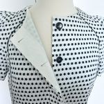 Nina Ricci jacket size 8 40 white black polka dot blazer Photo 6