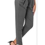 Sevego Gray Soft Harem Stretchy Jogger Lounge Pants Slouchy Pockets Size XL Photo 0