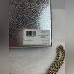 Kate Spade  Black Shimmy Gitter Fabric Boxed Mini Crossbody Purse Chain Strap Photo 11