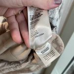 Free People NWT  We the Free Ada Quilted Jacket Coat White Cream Brown Tan Large Photo 5